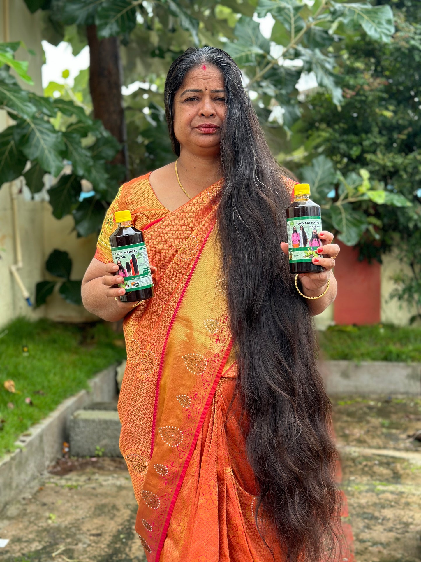 Adivasi Kajal Herbal Hair Oil🌿